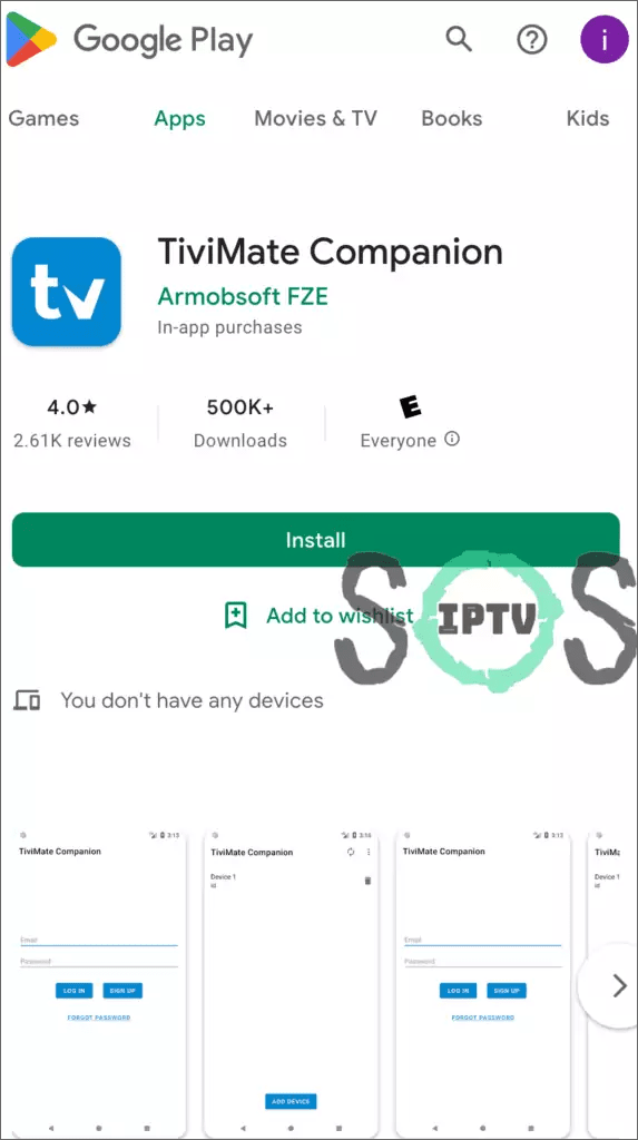 tivimate companion app